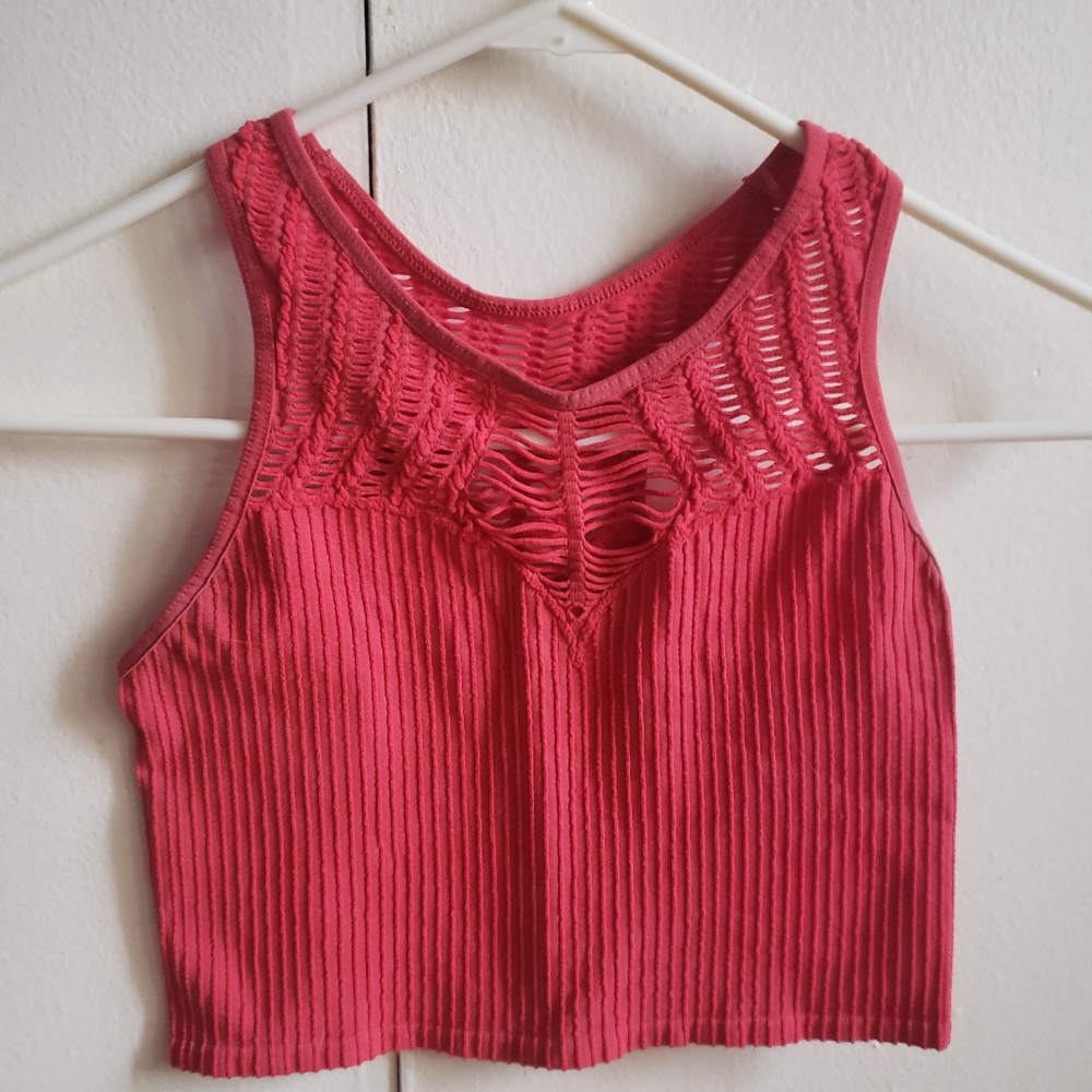 Free people cut out festival top